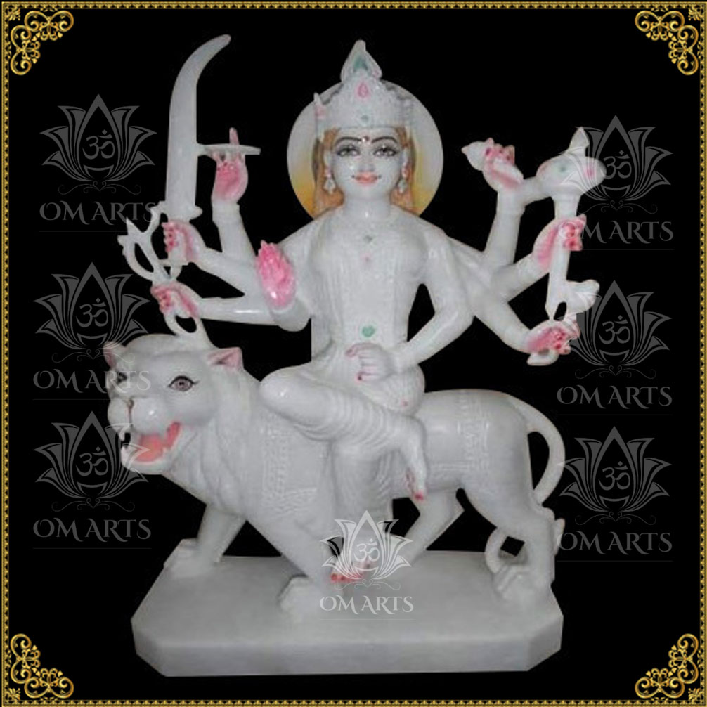 Durga Makrana Marble Moorti