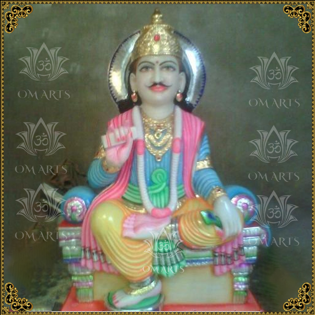 Chitragupt Marble Statue