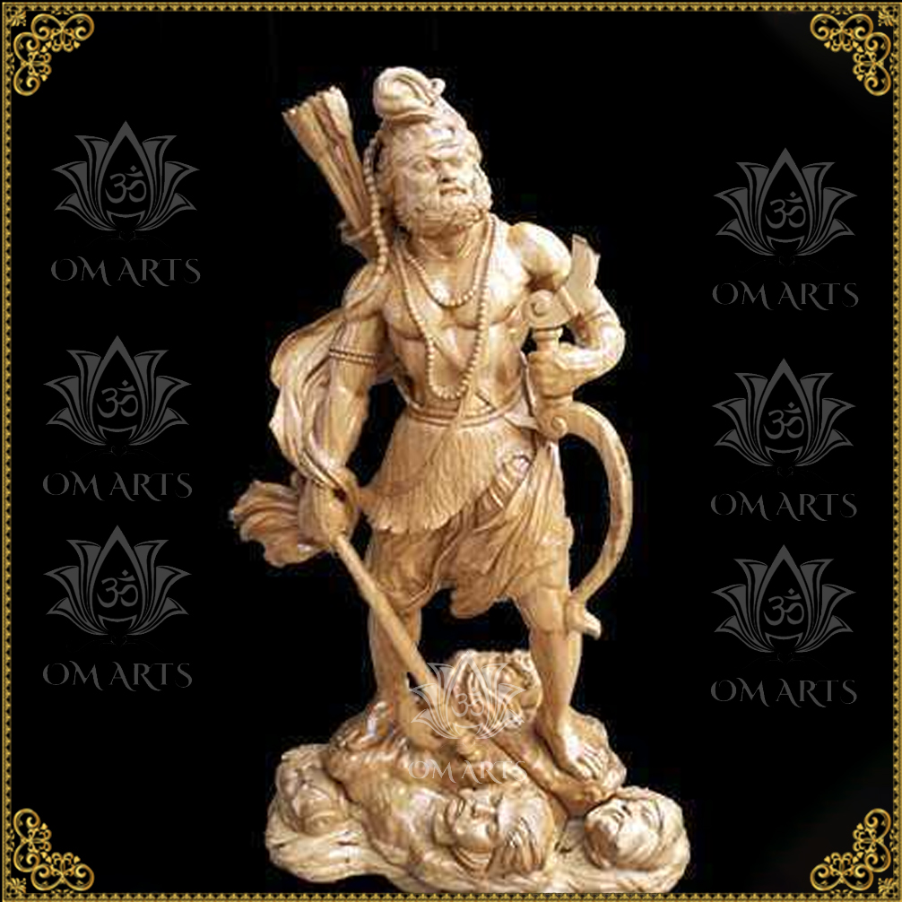 Makrana Marble Parshuram Statue