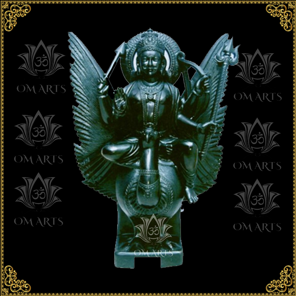 Shanidev Marble Statue