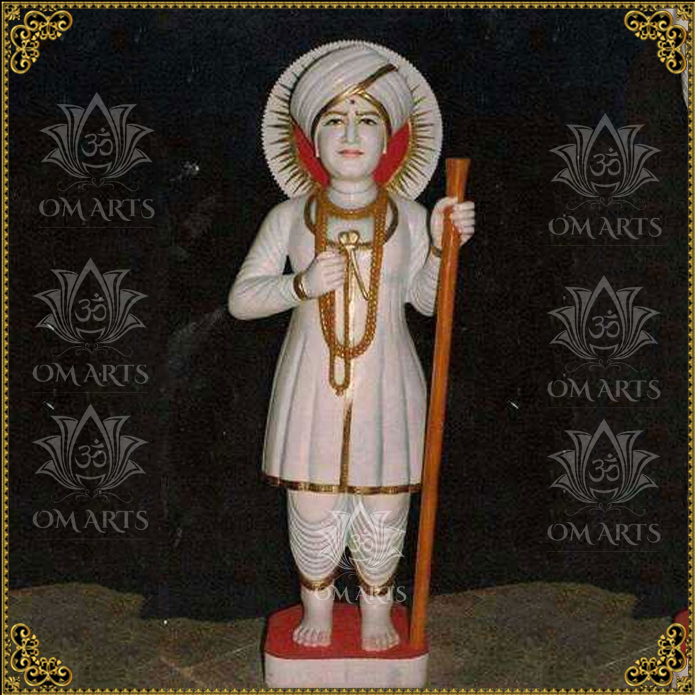 Jalaram Bapa Marble Statue