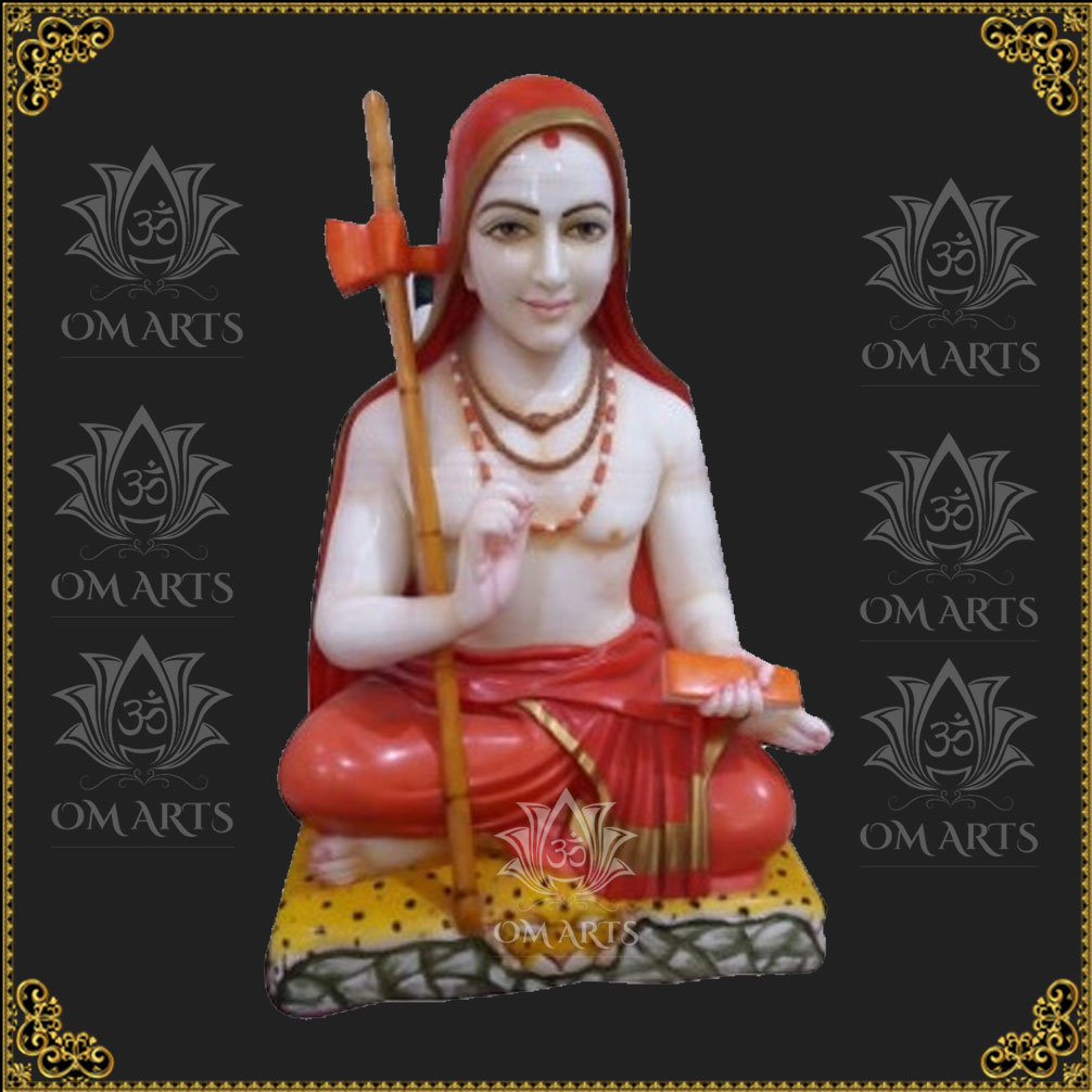 Marble Shankaracharya  Statue
