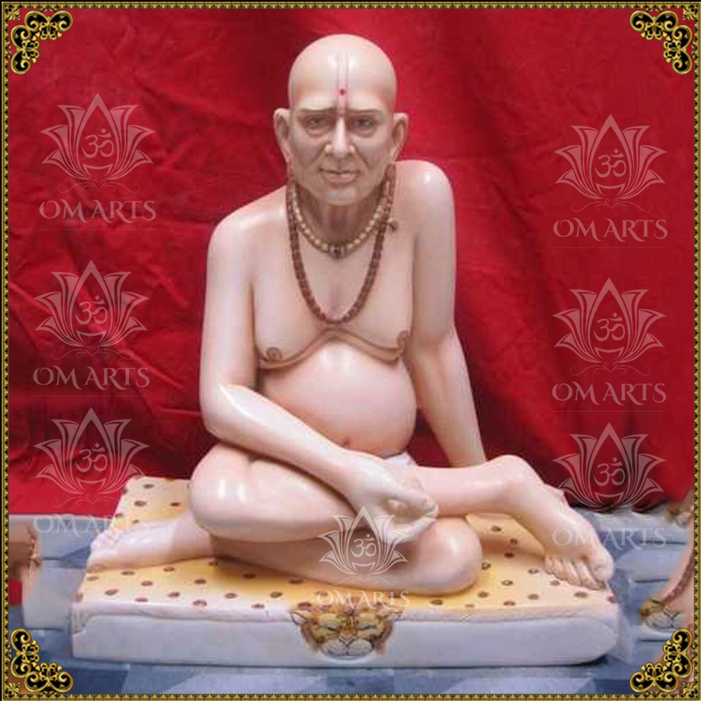 Marble Swami Samarth Statue