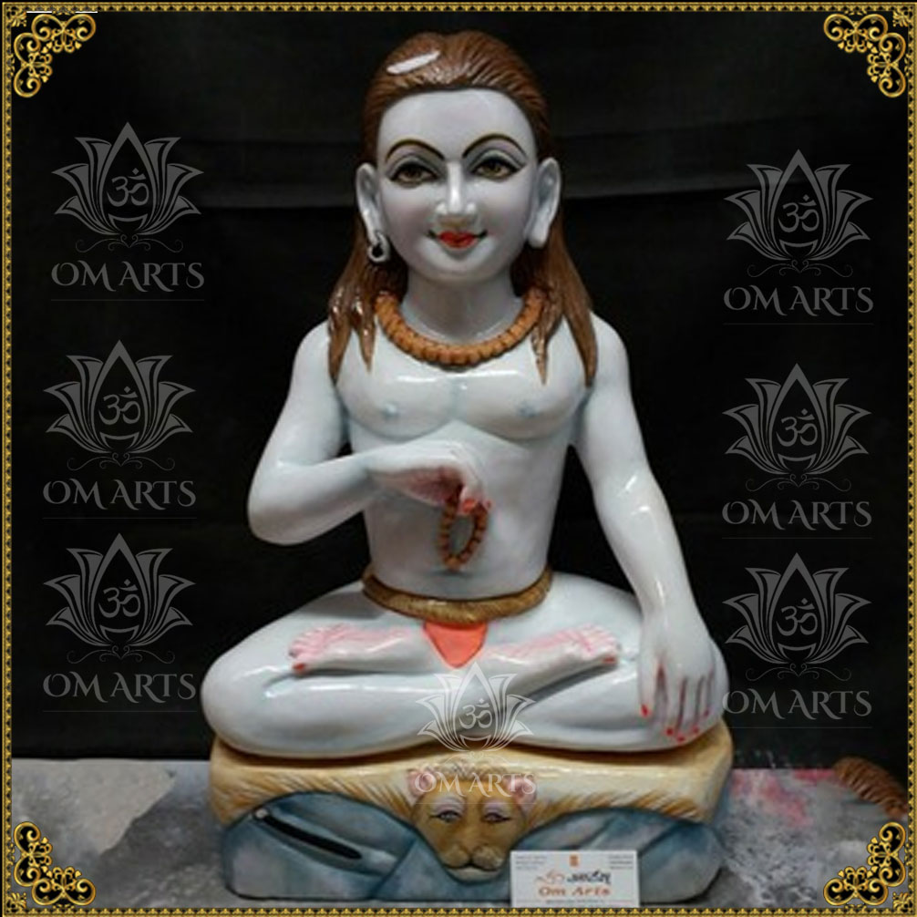 Marble Shri Chand Maharaj Statue