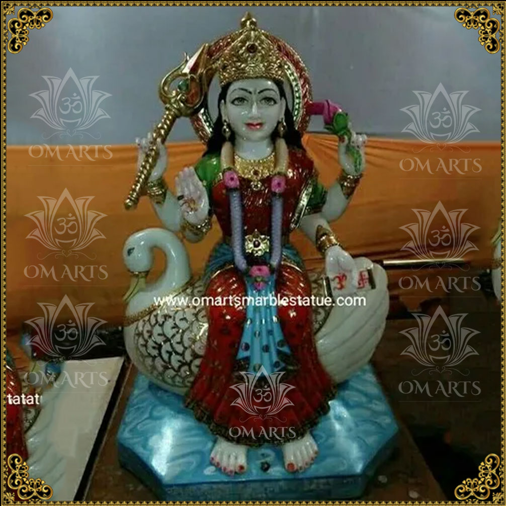 Bhuwal Maa Marble Statue