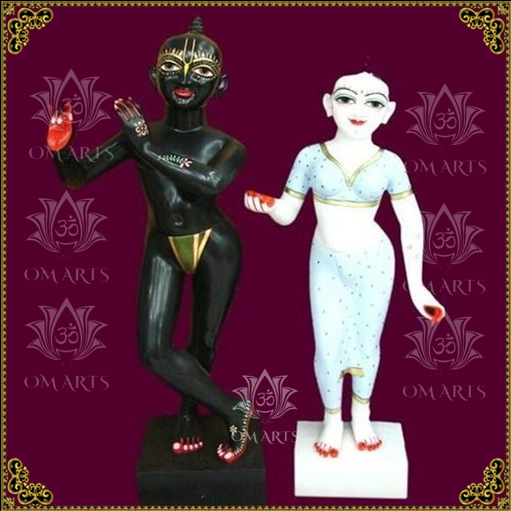 Iscon Radha Krishna Statue