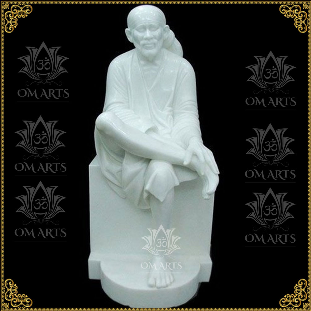 Marble God Sai Baba Statue