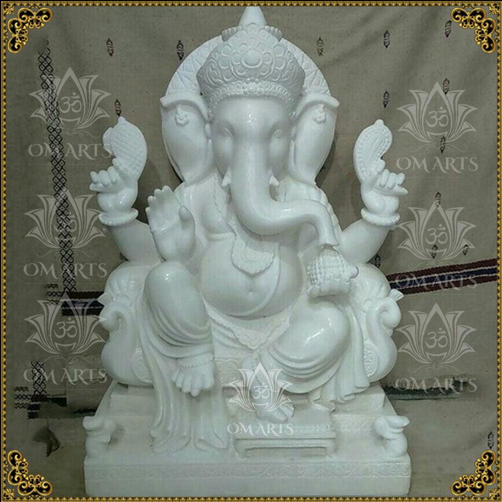 Marble Ganpati Statue