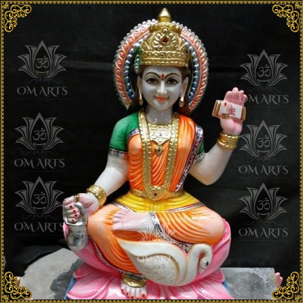 Marble Gayatri Statue