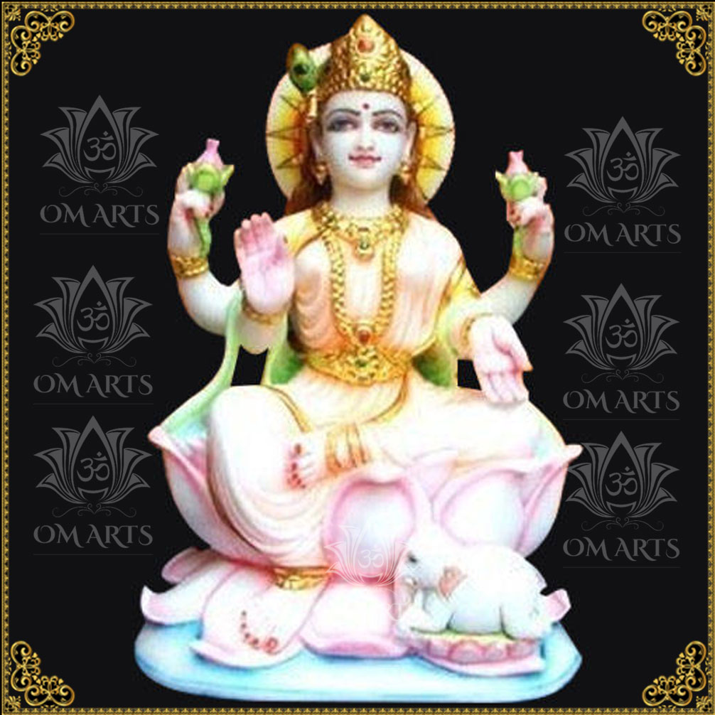 Marble Laxmi Statue