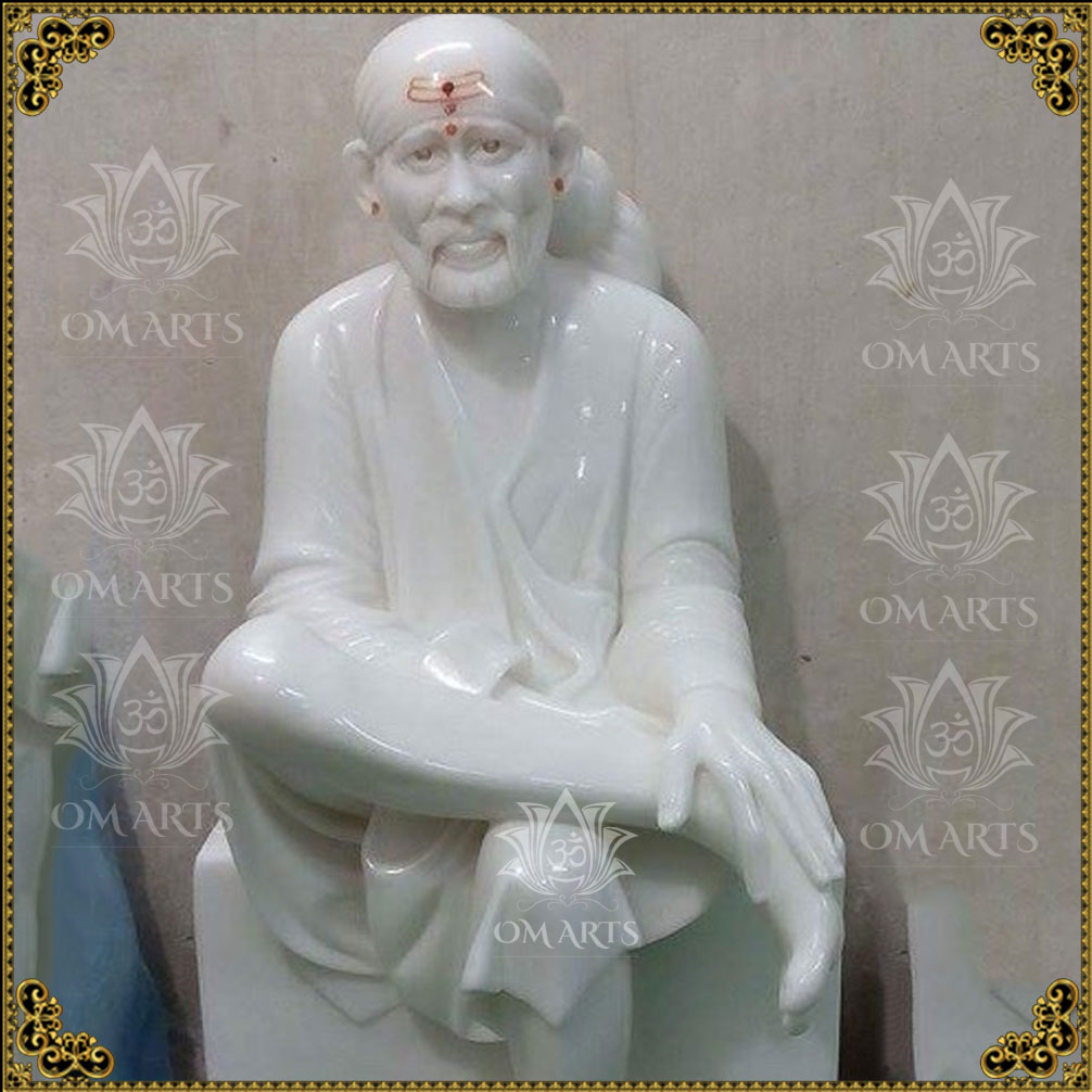 Sai Baba Marble Statue