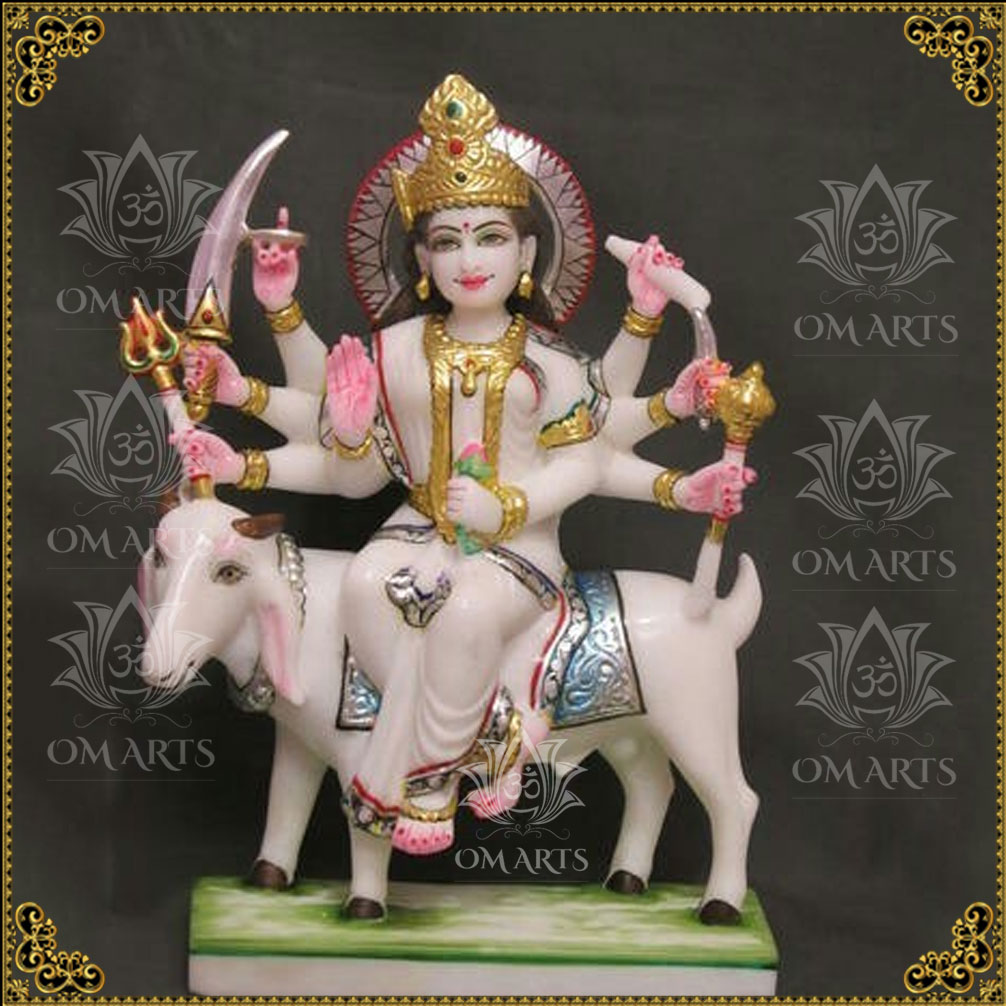 Marble Meldi Maa Statue