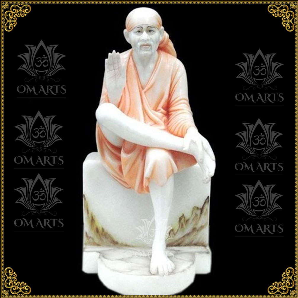 Marble Sai Baba Statue