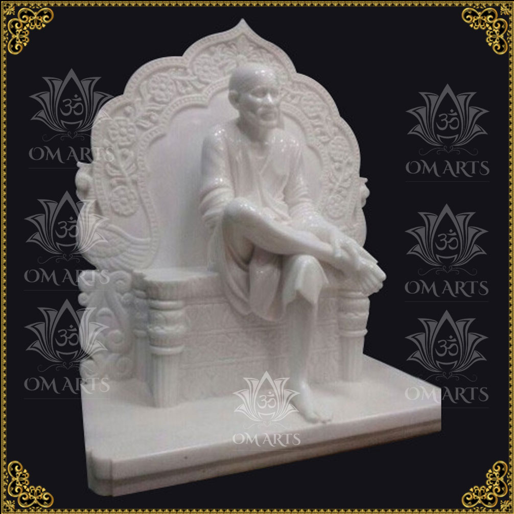 Marble Lord Sai Baba Statue