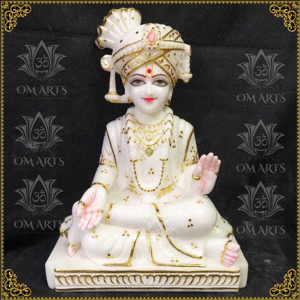 White Marble Ghanshyam Maharaj